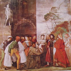 Scopri di più sull'articolo Gli affreschi della scuola del Santo a Padova di Tiziano